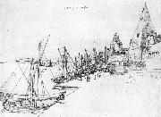 Antwerp Harbour Albrecht Durer